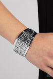 Purely Prairie - Silver Bracelet - Paparazzi Accessories Bracelet Bedazzle Me Pretty Mobile Fashion Boutique