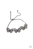 Put a WING on It - Black Bracelet - Paparazzi Accessories Bracelet Bedazzle Me Pretty Mobile Fashion Boutique