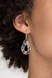 Put It On Ice - White Necklace - Paparazzi Accessories Necklace Bedazzle Me Pretty Mobile Fashion Boutique
