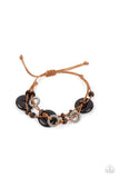 Quarry Quandary - Black Bracelet - Paparazzi Accessories Bracelet Bedazzle Me Pretty Mobile Fashion Boutique