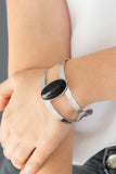 Quarry Queen - Black Bracelet - Paparazzi Accessories Bracelet Bedazzle Me Pretty Mobile Fashion Boutique