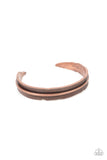 QUILL-Call - Copper Mens Bracelet - Paparazzi Accessories Mens Bracelet Bedazzle Me Pretty Mobile Fashion Boutique