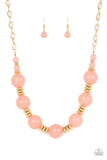Race to the POP - Pink Necklace - Paparazzi Accessories Necklace Bedazzle Me Pretty Mobile Fashion Boutique