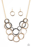 Radiant Ringmaster - Multi Necklace - Paparazzi Accessories Necklace Bedazzle Me Pretty Mobile Fashion Boutique