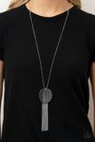 Radical Refinery - Blue Necklace - Paparazzi Accessories Necklace Bedazzle Me Pretty Mobile Fashion Boutique