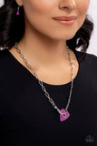 Radical Romance - Pink Necklace - Paparazzi Accessories Necklace Bedazzle Me Pretty Mobile Fashion Boutique