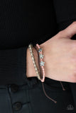 Raffia Remix - Pink Bracelet - Paparazzi Accessories Bracelet Bedazzle Me Pretty Mobile Fashion Boutique
