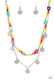 Rainbow Dash - Multi Necklace - Paparazzi Accessories Necklace Bedazzle Me Pretty Mobile Fashion Boutique