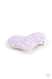 Rainbow Love - Multi Hair Clip - Paparazzi Accessories Hair Clip Bedazzle Me Pretty Mobile Fashion Boutique