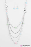 Rainbow Radiance - Multi Necklace - Paparazzi Accessories Necklace Bedazzle Me Pretty Mobile Fashion Boutique