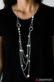 Rainbow Radiance - Multi Necklace - Paparazzi Accessories Necklace Bedazzle Me Pretty Mobile Fashion Boutique