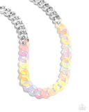 Rainbow Ragtime - Multi Necklace - Paparazzi Accessories Necklace Bedazzle Me Pretty Mobile Fashion Boutique