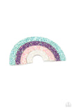 Rainbow Reflections - Multi Hair Clip - Paparazzi Accessories Hair Clip Bedazzle Me Pretty Mobile Fashion Boutique