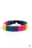Rainbow Renegade - Multi Bracelet - Paparazzi Accessories Bracelet Bedazzle Me Pretty Mobile Fashion Boutique