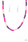 Rainbow Road - Pink Necklace - Paparazzi Accessories Necklace Bedazzle Me Pretty Mobile Fashion Boutique