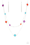 Raise Your Glass - Multi Necklace - Paparazzi Accessories Necklace Bedazzle Me Pretty Mobile Fashion Boutique