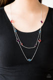 Raise Your Glass - Multi Necklace - Paparazzi Accessories Necklace Bedazzle Me Pretty Mobile Fashion Boutique
