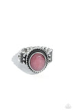 Ranch Ready - Pink Ring - Paparazzi Accessories Ring Bedazzle Me Pretty Mobile Fashion Boutique