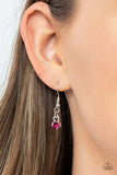 Razor-Sharp Refinement - Pink Necklace - Paparazzi Accessories Necklace Bedazzle Me Pretty Mobile Fashion Boutique