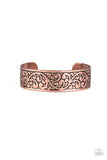 Read The VINE Print - Copper Bracelet - Paparazzi Accessories Bracelet Bedazzle Me Pretty Mobile Fashion Boutique