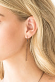 Ready, Set, GEO! - Copper Necklace - Paparazzi Accessories Necklace Bedazzle Me Pretty Mobile Fashion Boutique