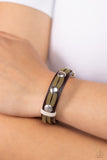 Ready to Ride - Green Bracelet - Paparazzi Accessories Bracelet Bedazzle Me Pretty Mobile Fashion Boutique