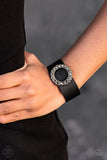 Rebel Razzle - Black Bracelet - Paparazzi Accessories Bracelet Bedazzle Me Pretty Mobile Fashion Boutique