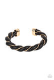 Rebel Relic - Gold Mens Bracelet - Paparazzi Accessories Mens Bracelet Bedazzle Me Pretty Mobile Fashion Boutique