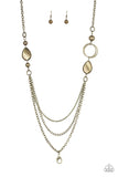 Rebels Have More Fun - Brass Lanyard - Paparazzi Accessories Lanyard Bedazzle Me Pretty Mobile Fashion Boutique