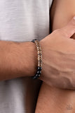 Recreational Remedy - Brown Bracelet - Paparazzi Accessories Bracelet Bedazzle Me Pretty Mobile Fashion Boutique