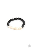 Recreational Remedy - White Bracelet - Paparazzi Accessories Bracelet Bedazzle Me Pretty Mobile Fashion Boutique