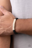 Recreational Remedy - White Bracelet - Paparazzi Accessories Bracelet Bedazzle Me Pretty Mobile Fashion Boutique