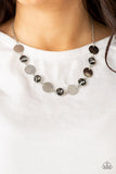 Refined Reflections - Silver Necklace - Paparazzi Accessories Necklace Bedazzle Me Pretty Mobile Fashion Boutique