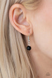 Regal Refinement - Black Necklace - Paparazzi Accessories Necklace Bedazzle Me Pretty Mobile Fashion Boutique