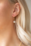 Regal Refinement - Gold Necklace - Paparazzi Accessories Necklace Bedazzle Me Pretty Mobile Fashion Boutique