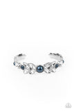 Regal Reminiscence - Blue Bracelet - Paparazzi Accessories Bracelet Bedazzle Me Pretty Mobile Fashion Boutique