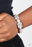 Regal Reminiscence - Pink Bracelet - Paparazzi Accessories Bracelet FS-Bedazzle Me Pretty Mobile Fashion Boutique