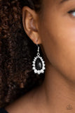 Regal Renewal - Black Earrings - Paparazzi Accessories Earrings Bedazzle Me Pretty Mobile Fashion Boutique