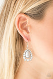 Regal Renewal - Silver Earrings - Paparazzi Accessories Earrings Bedazzle Me Pretty Mobile Fashion Boutique