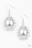 Regal Renewal - Silver Earrings - Paparazzi Accessories Earrings Bedazzle Me Pretty Mobile Fashion Boutique