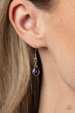Regally Refined - Purple Necklace - Paparazzi Accessories Necklace Bedazzle Me Pretty Mobile Fashion Boutique