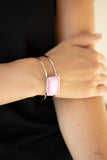 Rehearsal Refinement - Pink Bracelet - Paparazzi Accessories Bracelet Bedazzle Me Pretty Mobile Fashion Boutique