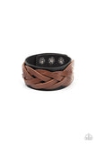 Rein it in - Black Bracelet - Paparazzi Accessories Bracelet Bedazzle Me Pretty Mobile Fashion Boutique