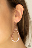 Relic Renaissance - Copper Necklace - Paparazzi Accessories Necklace Bedazzle Me Pretty Mobile Fashion Boutique