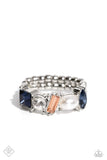 Reputable Rarity - Multi Ring - Paparazzi Accessories Ring Bedazzle Me Pretty Mobile Fashion Boutique