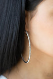 Resist The Twist - Silver Earrings - Paparazzi Accessories Earrings Bedazzle Me Pretty Mobile Fashion Boutique