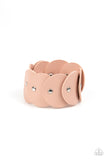 Rhapsodic Roundup - Pink Bracelet - Paparazzi Accessories Bracelet Bedazzle Me Pretty Mobile Fashion Boutique