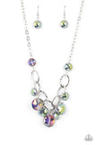 Rhinestone River - Multi Necklace - Paparazzi Accessories Necklace Bedazzle Me Pretty Mobile Fashion Boutique