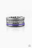 Rich Rogue - Purple Ring - Paparazzi Accessories Ring Bedazzle Me Pretty Mobile Fashion Boutique