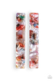 Right HAIR, Right Now - Multi Hair Clip - Paparazzi Accessories Hair Clip Bedazzle Me Pretty Mobile Fashion Boutique